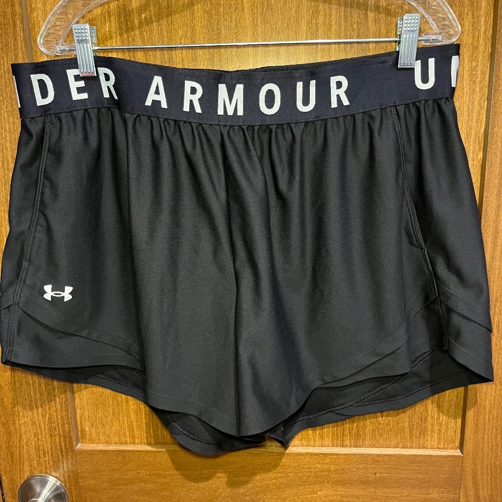 Under Armour Plus Size Play UP 3.0 Shorts - 1X